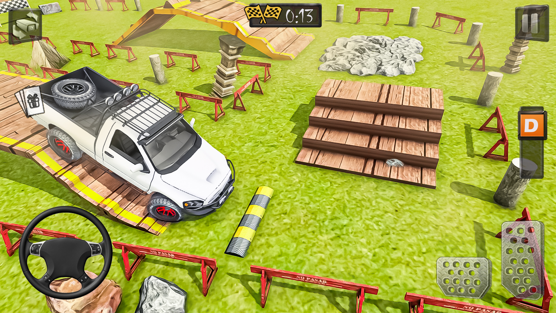 اسکرین شات 5 بازی 4x4 Offroad Driving Simulator