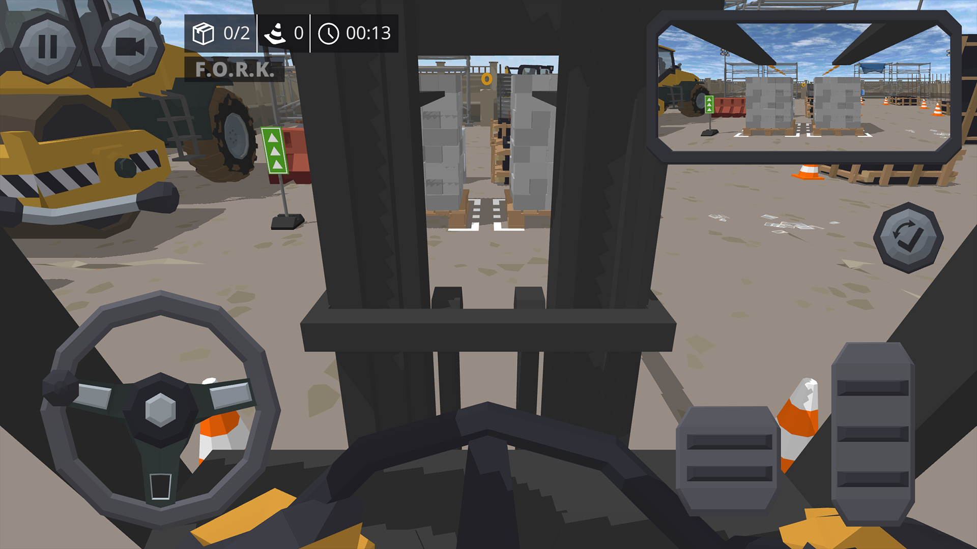 اسکرین شات 2 بازی Forklift Rush Simulator