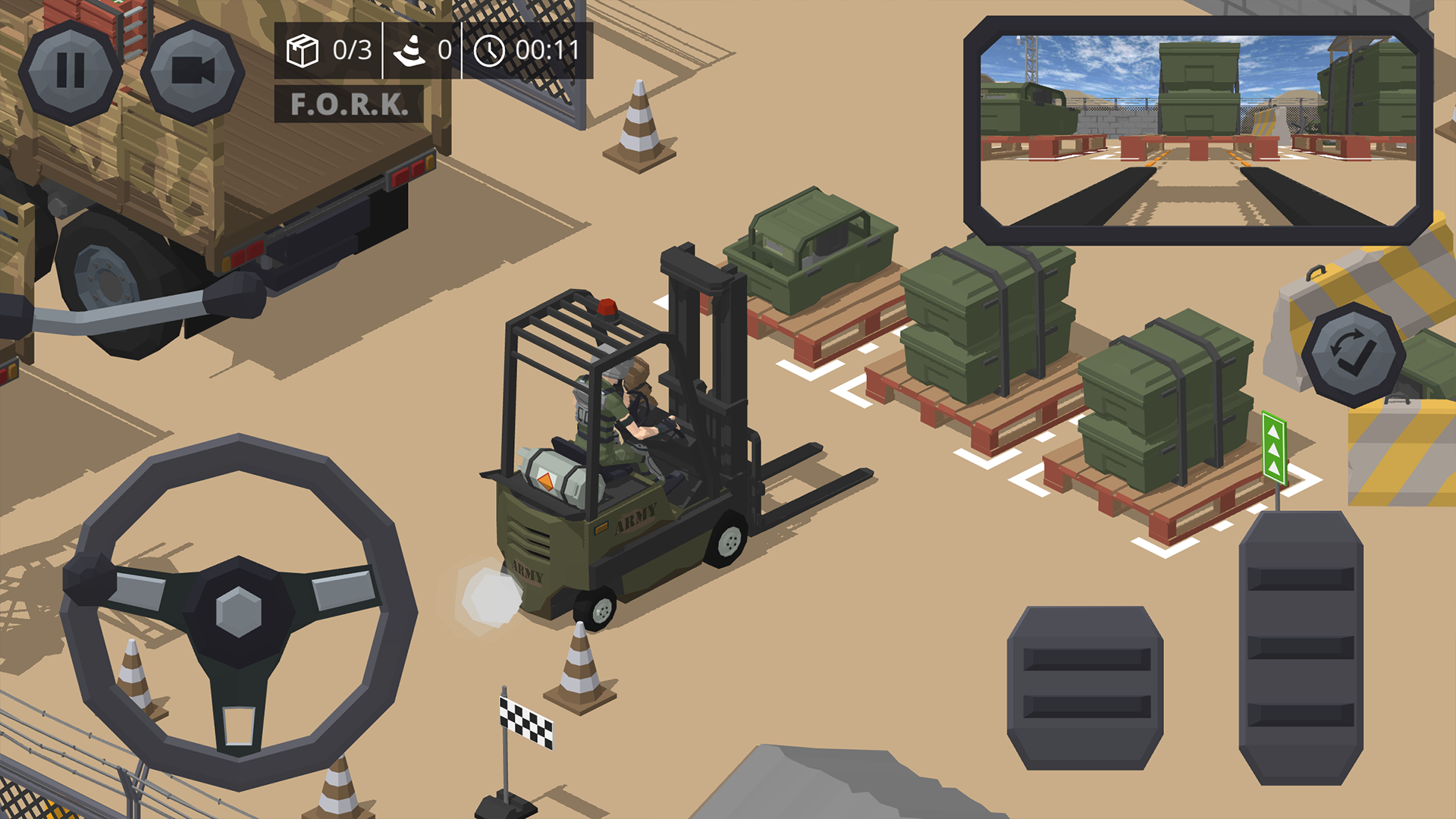 اسکرین شات 6 بازی Forklift Rush Simulator