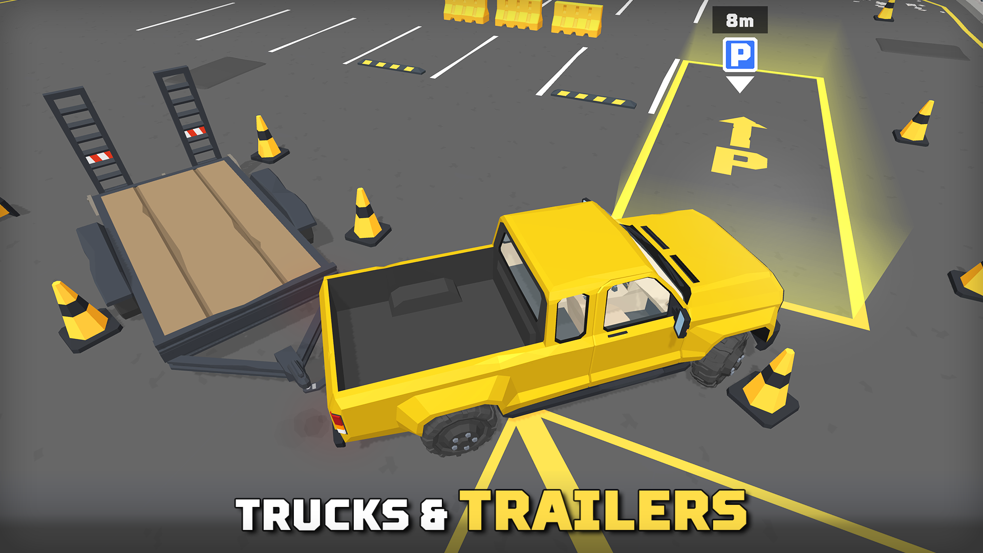 اسکرین شات 2 بازی Car Parking: Trucks & Trailers