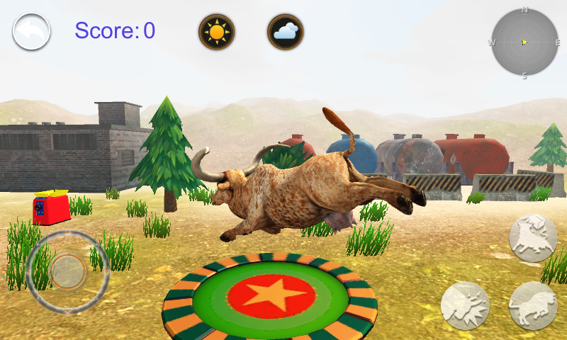 اسکرین شات 4 برنامه Talking Bull: Virtual Pet Fun