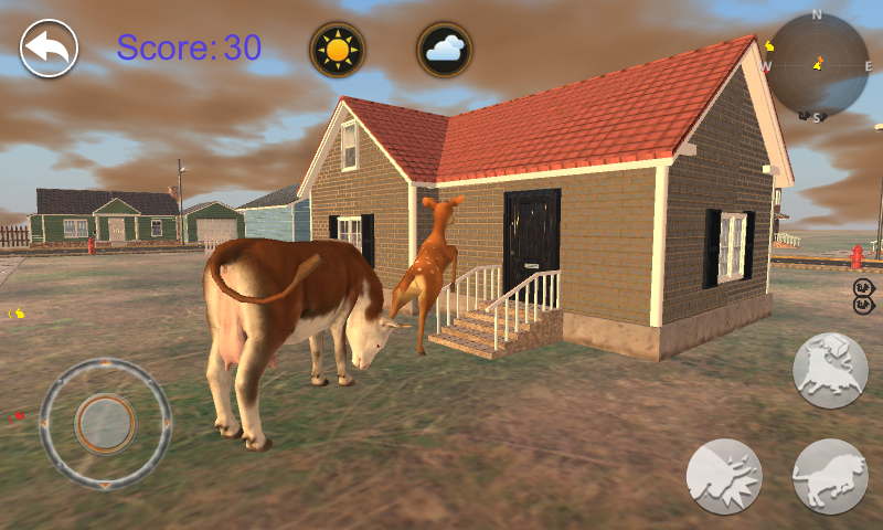اسکرین شات 6 برنامه Talking Bull: Virtual Pet Fun