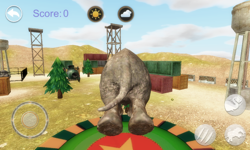 اسکرین شات 4 برنامه Talking Elephant: Fun Trunk