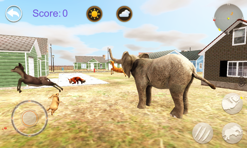 اسکرین شات 6 برنامه Talking Elephant: Fun Trunk