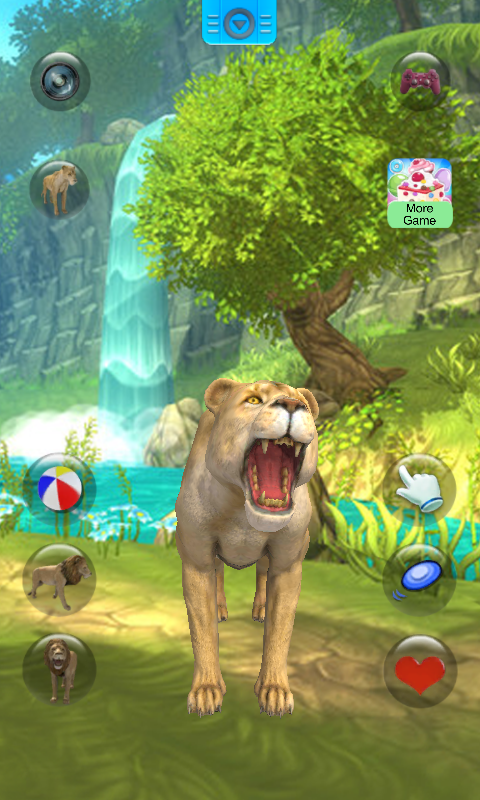 اسکرین شات 7 برنامه Talking Lion