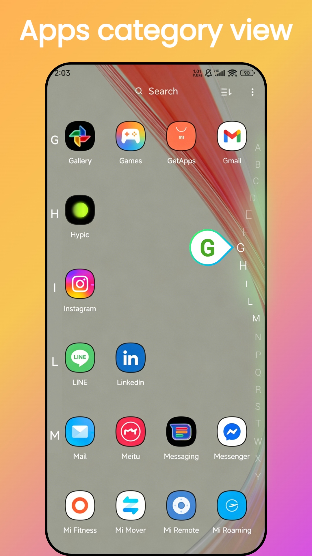 اسکرین شات 6 برنامه AiOS launcher: Ai OS