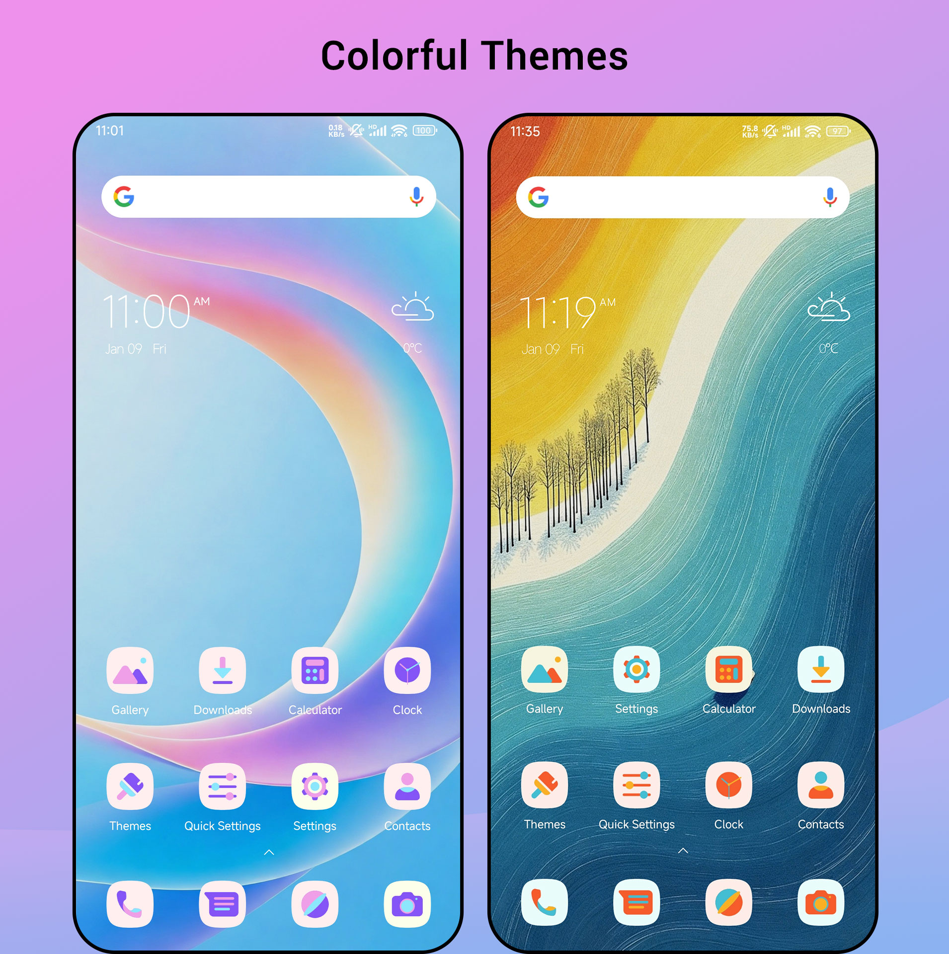 اسکرین شات 5 برنامه Quick Launcher for Android 16
