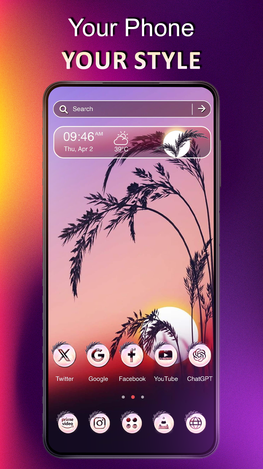 اسکرین شات 2 برنامه CMM Launcher