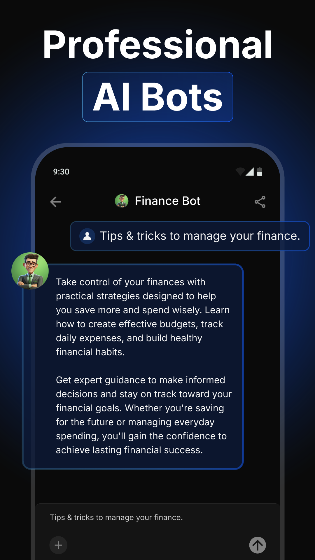 اسکرین شات 5 برنامه Nebula - AI Chatbot Assistant