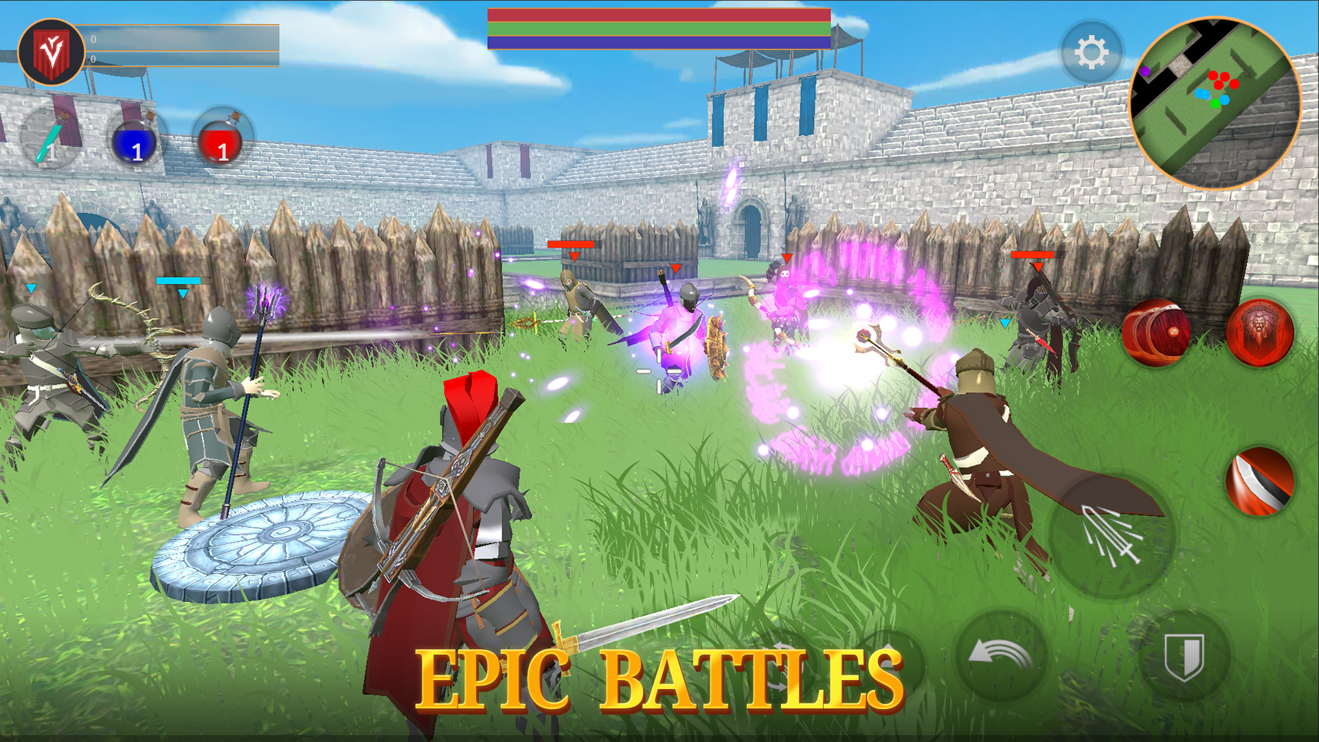 اسکرین شات 2 بازی Combat Magic Spells & Swords