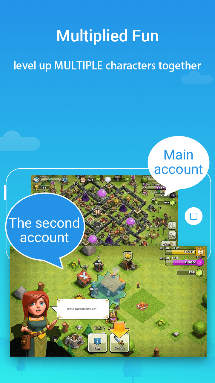 اسکرین شات 4 برنامه Parallel Space - app cloning