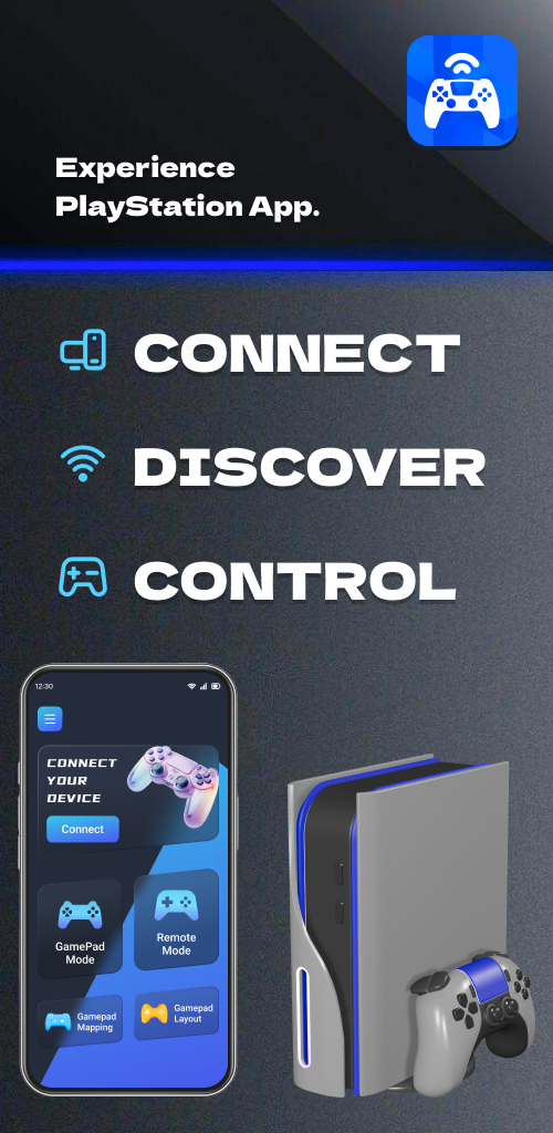 اسکرین شات 1 برنامه Remote Play For PS4/PS5