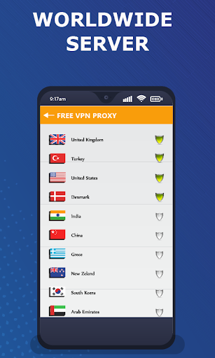 اسکرین شات 1 برنامه Free VPN Proxy - Unlimited Shield & Secure Hotspot