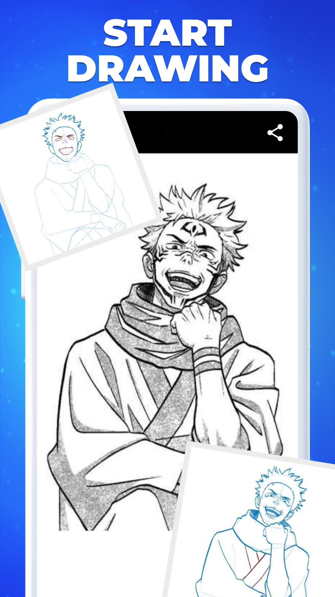 اسکرین شات 6 برنامه How to Draw Anime