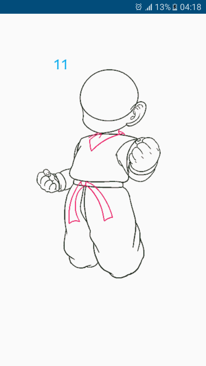 اسکرین شات 6 برنامه Draw Anime & Manga