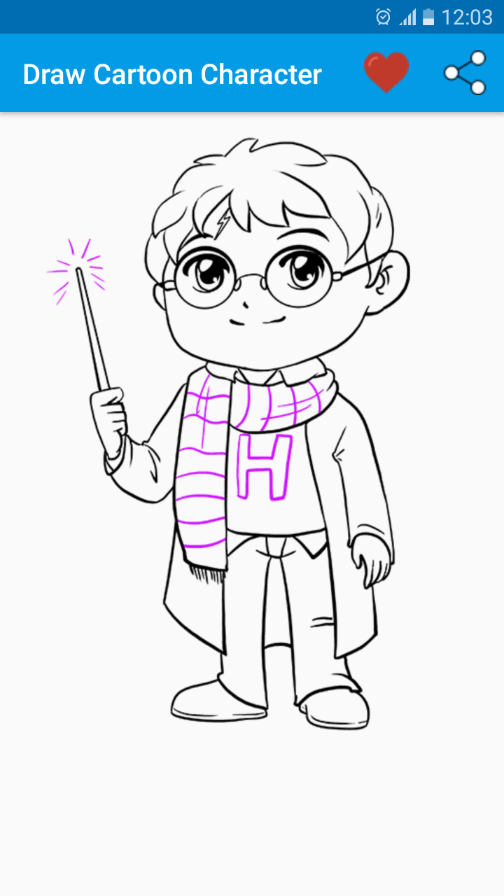 اسکرین شات 8 برنامه Learn Drawing