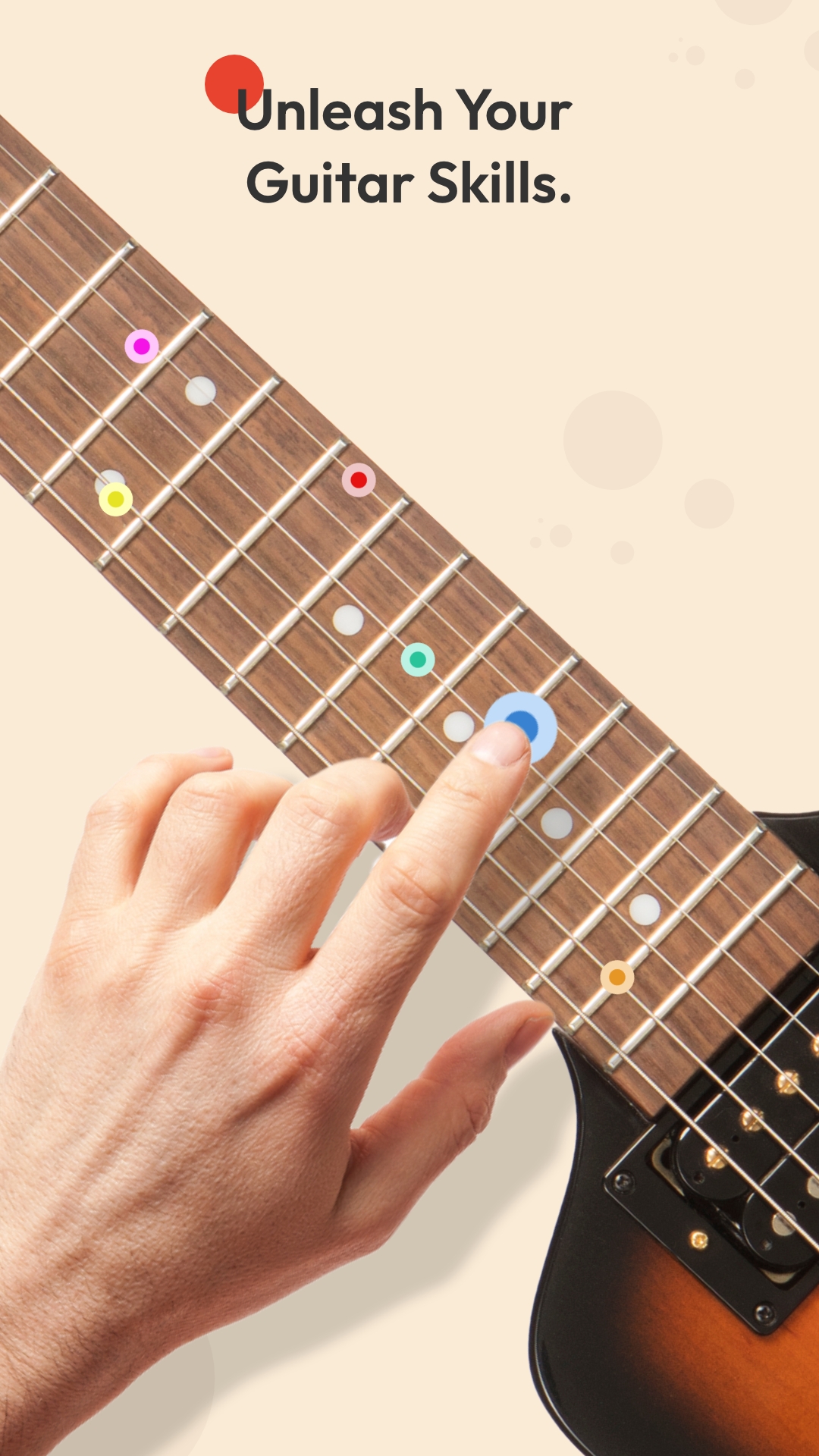 اسکرین شات 2 برنامه Learn Guitar: Tuner & Tabs