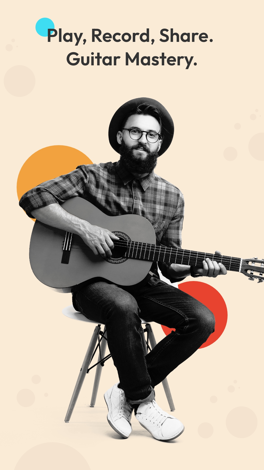 اسکرین شات 1 برنامه Learn Guitar: Tuner & Tabs
