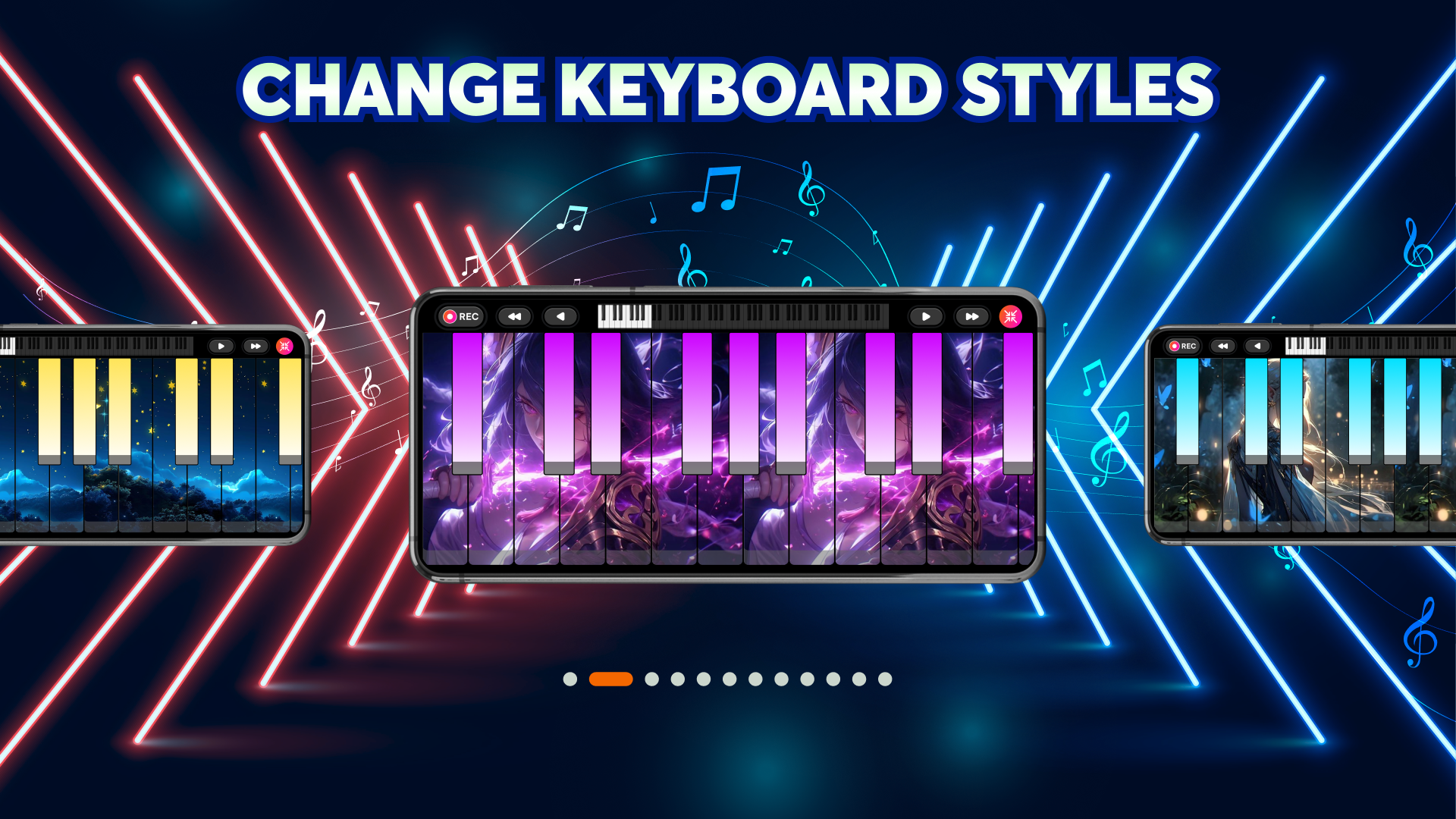 اسکرین شات 5 برنامه Musical Instrument-Learn Piano