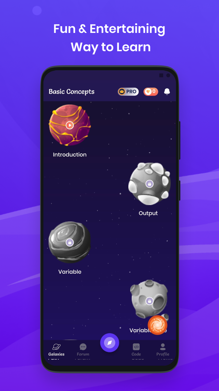 اسکرین شات 2 برنامه Fibu: Coding for Teens