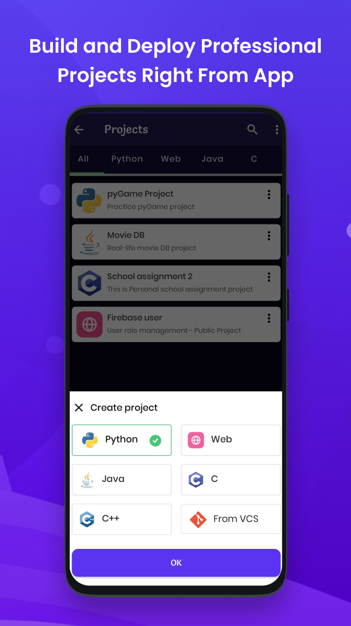 اسکرین شات 5 برنامه Fibu: Coding for Teens