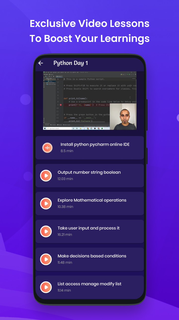 اسکرین شات 8 برنامه Fibu: Coding for Teens