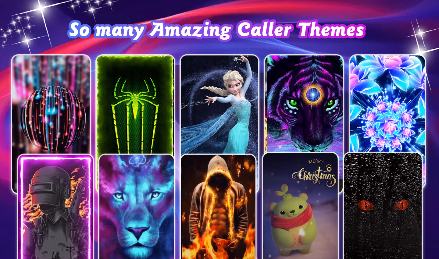 اسکرین شات 1 برنامه Call Flash - Color Phone Flash