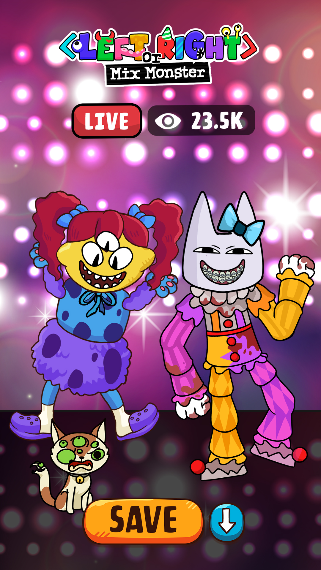 اسکرین شات 4 بازی Left Or Right: Mix Monster