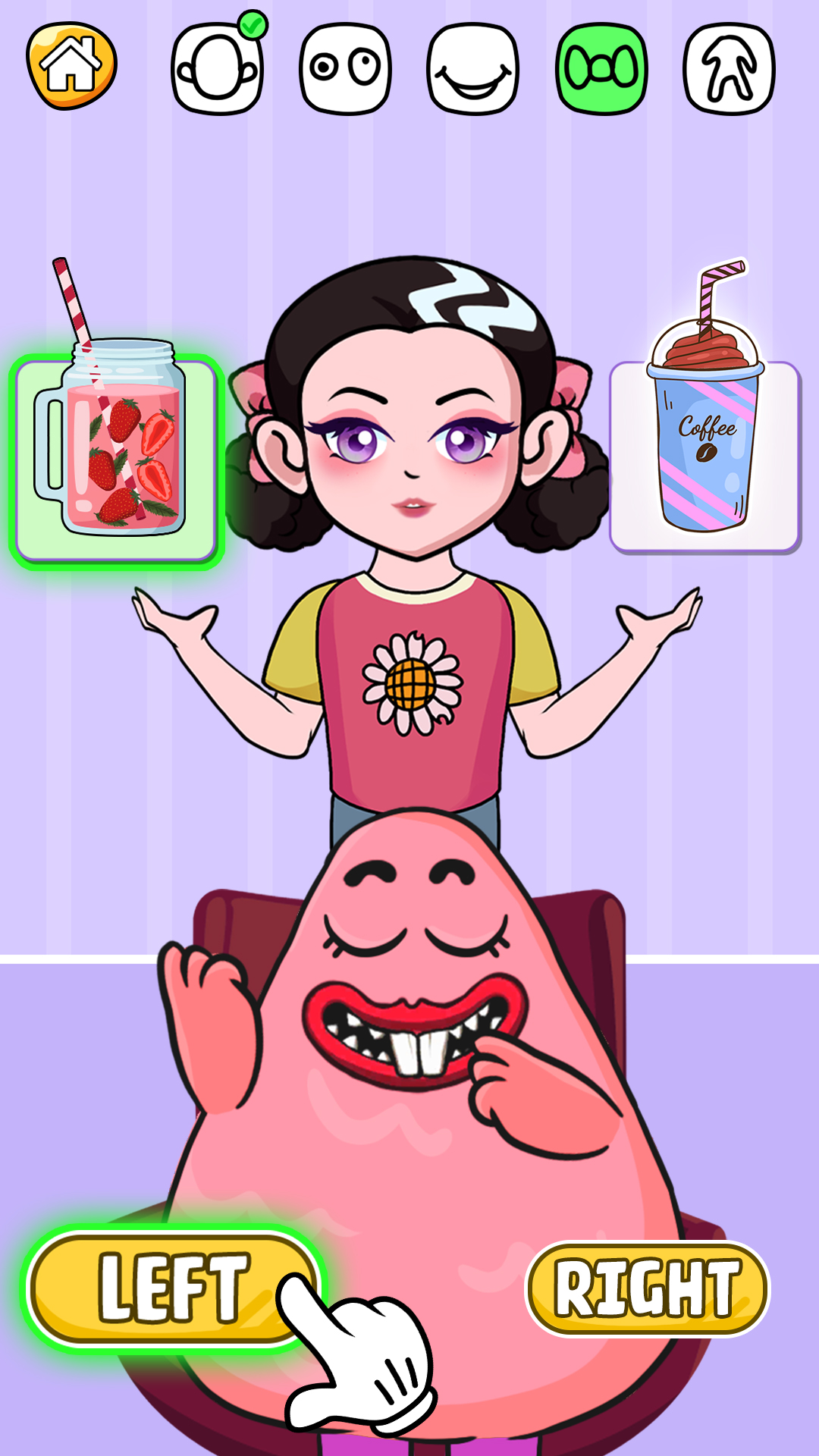 اسکرین شات 1 بازی Left Or Right: Mix Monster