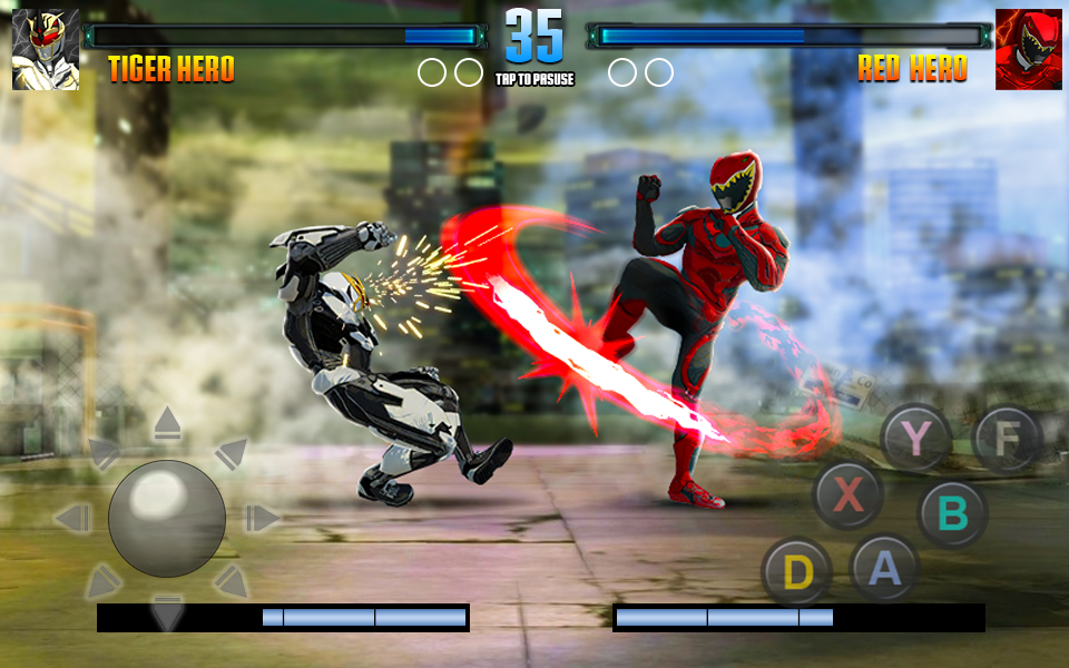 اسکرین شات 2 بازی Hero Dino Fight Ninja Warrior