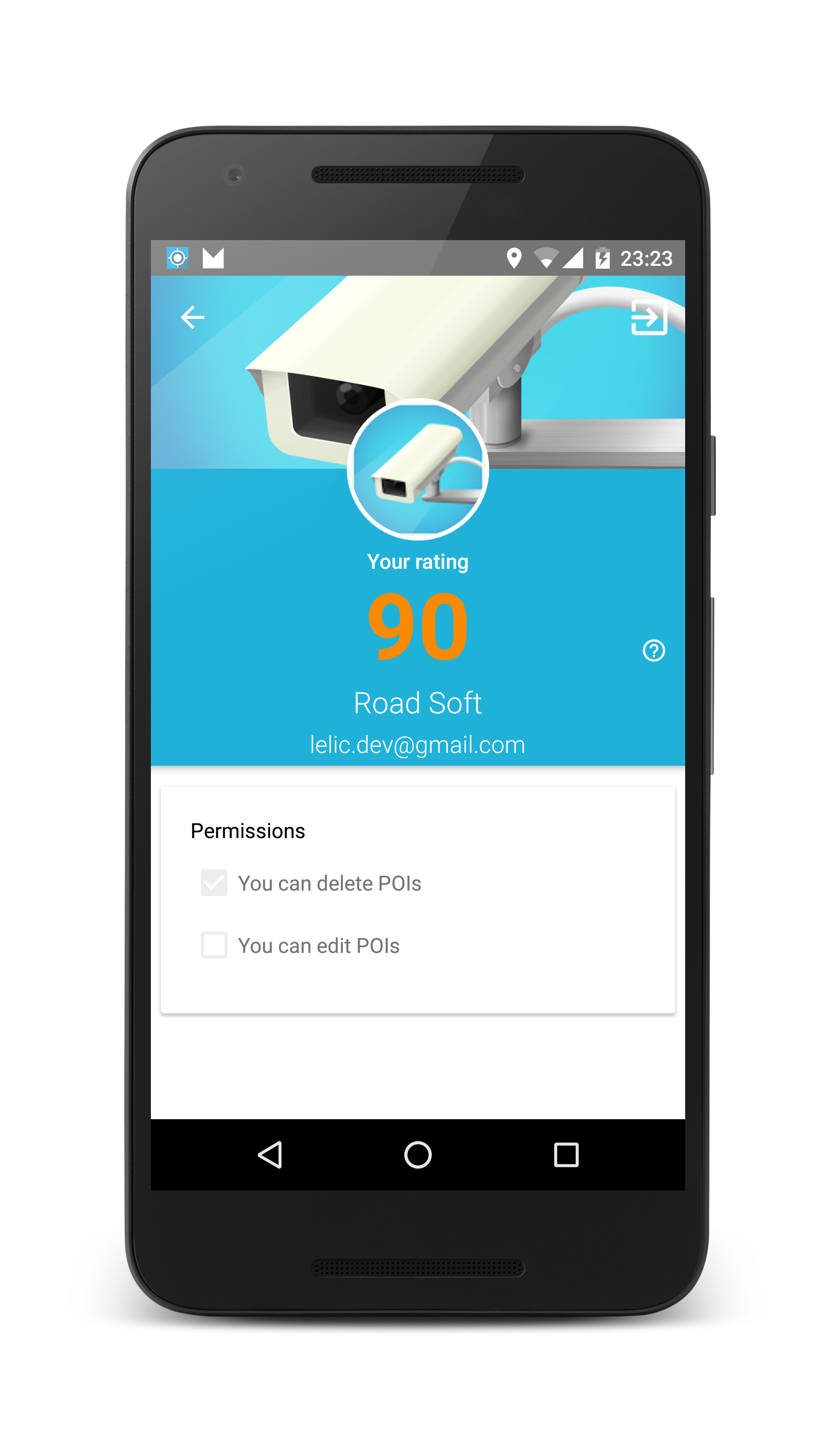 اسکرین شات 7 برنامه Speed Camera Detector