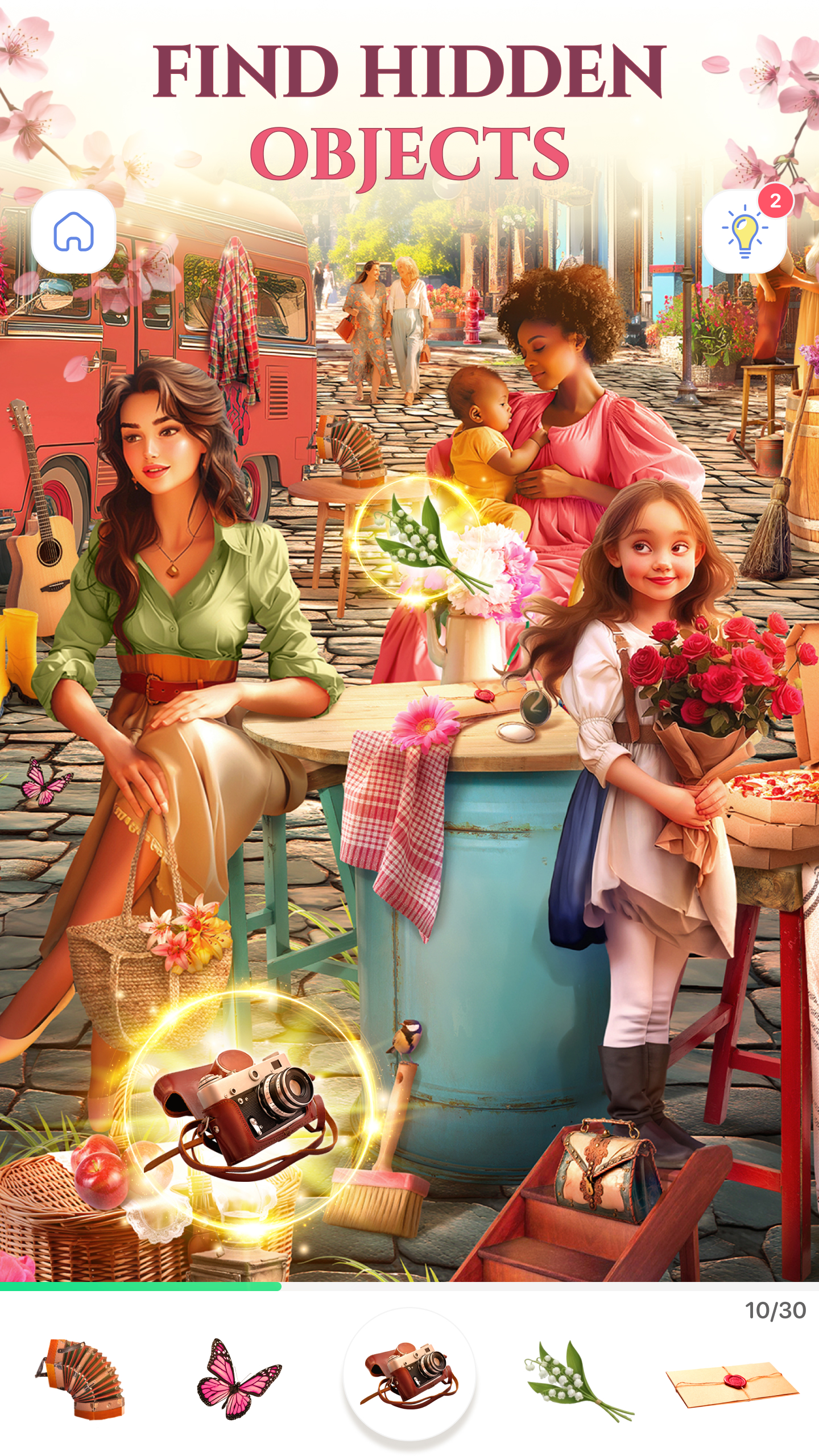 اسکرین شات 1 بازی Bright Objects - Hidden Object