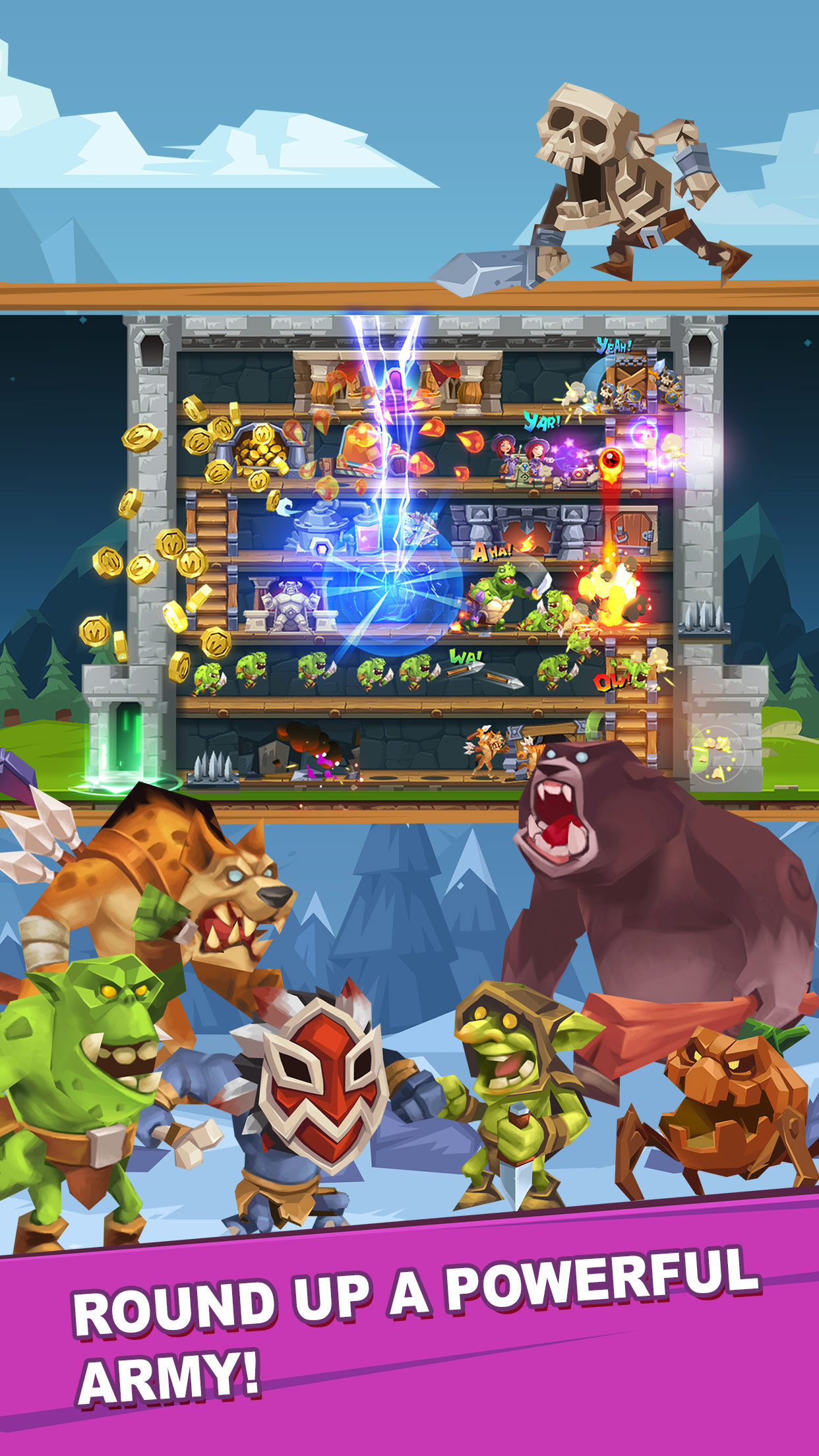 اسکرین شات 3 بازی Monster Castle