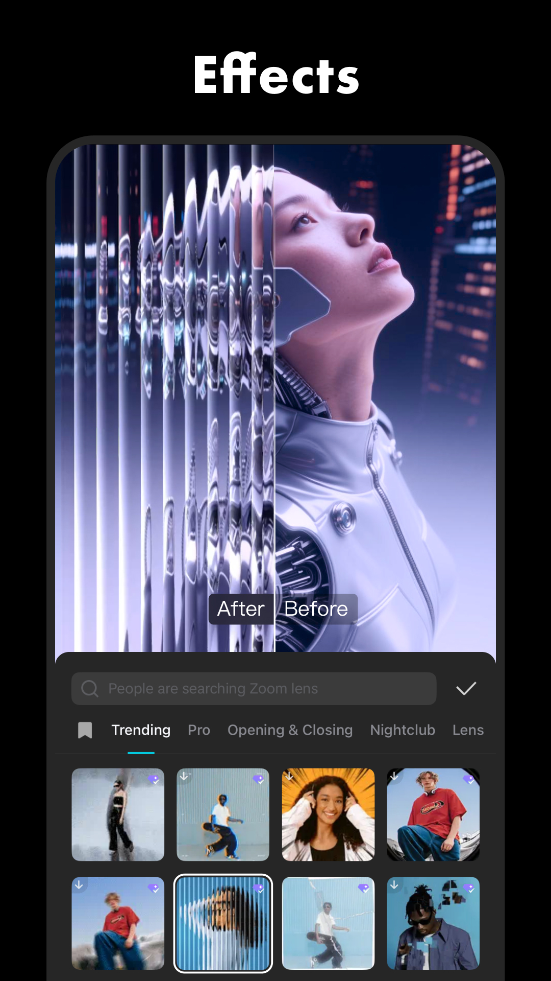 اسکرین شات 8 برنامه CapCut: Photo & Video Editor