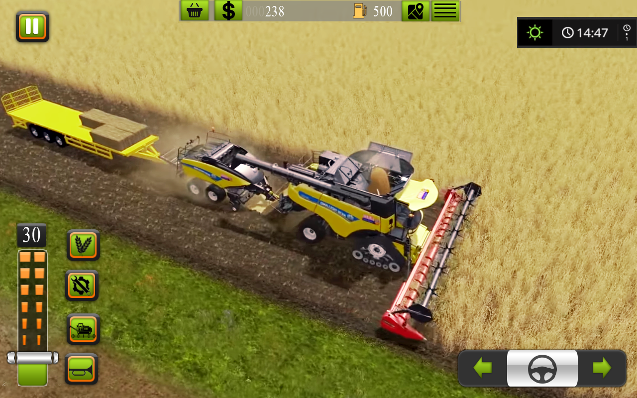 اسکرین شات 1 بازی Tractor Farming and Farm games