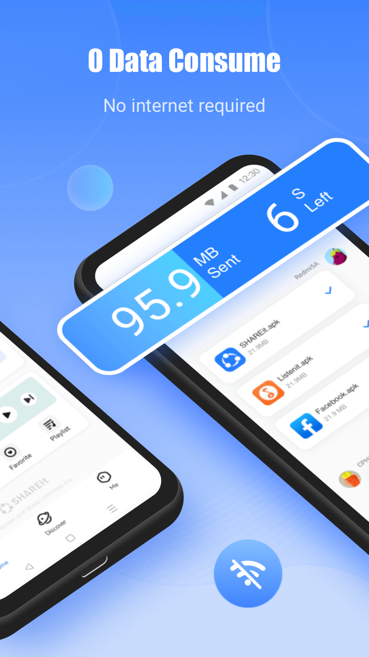 با نصب شریت بدون وای فای در اندروید فایل ارسال کنید