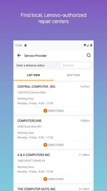 اسکرین شات 4 برنامه Lenovo