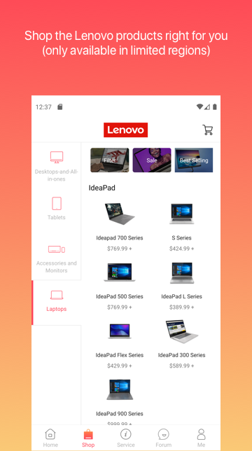 اسکرین شات 2 برنامه Lenovo