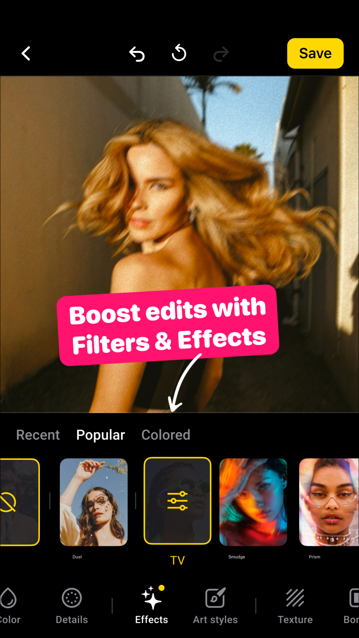 اسکرین شات 4 برنامه Lensa: photo editor & AI art