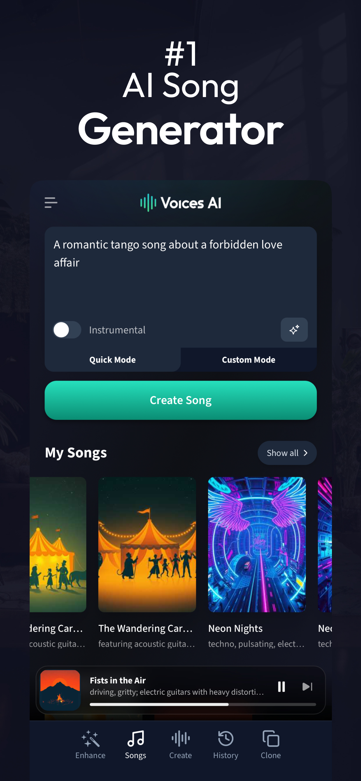 اسکرین شات 5 برنامه Voices AI: Voice Changer