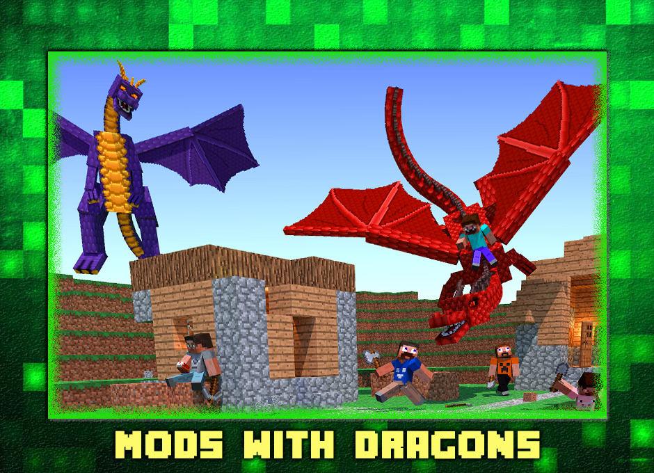 اسکرین شات 1 برنامه Dragon Mods