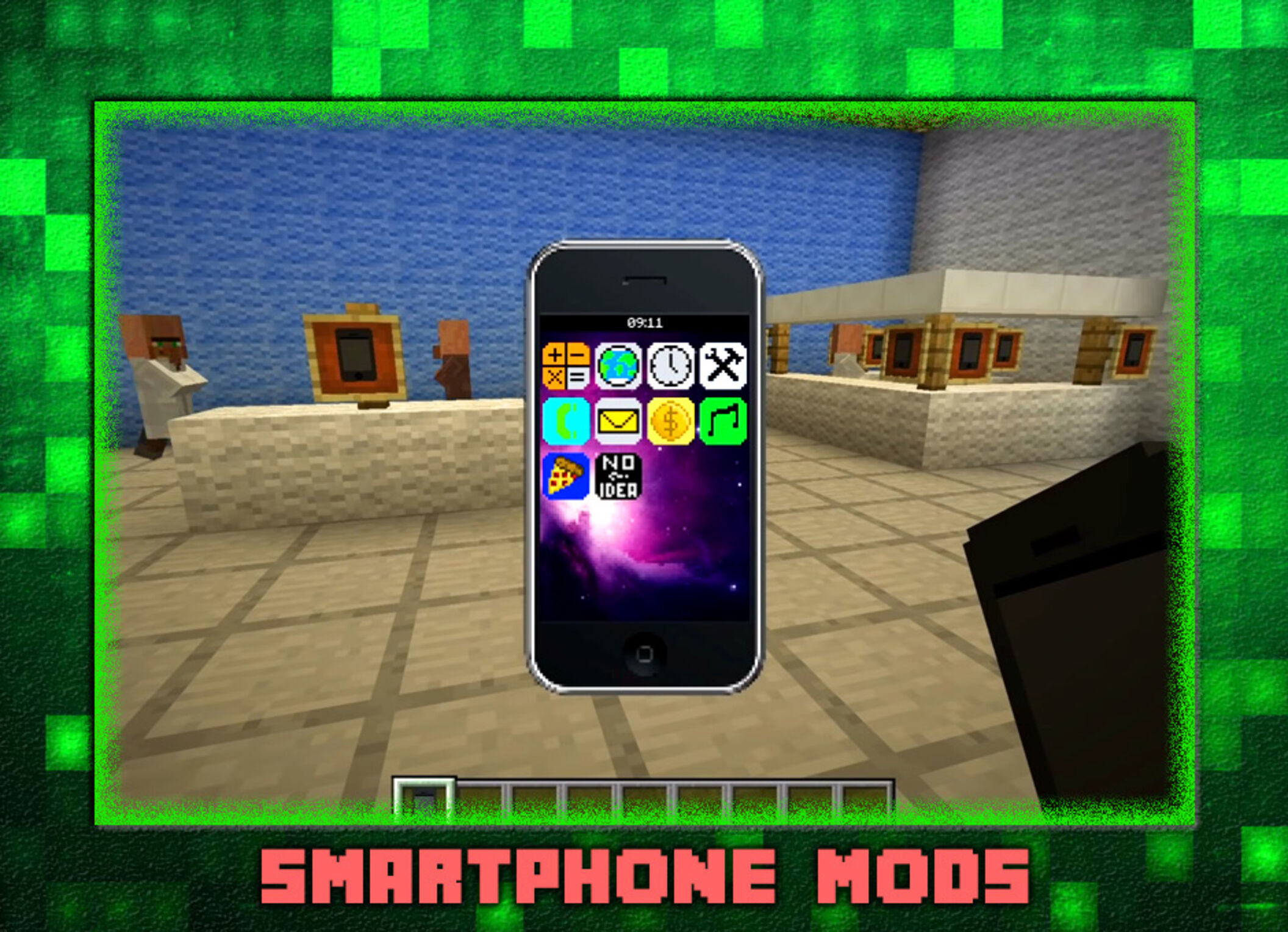اسکرین شات 2 برنامه Smartphone Mod for mcpe