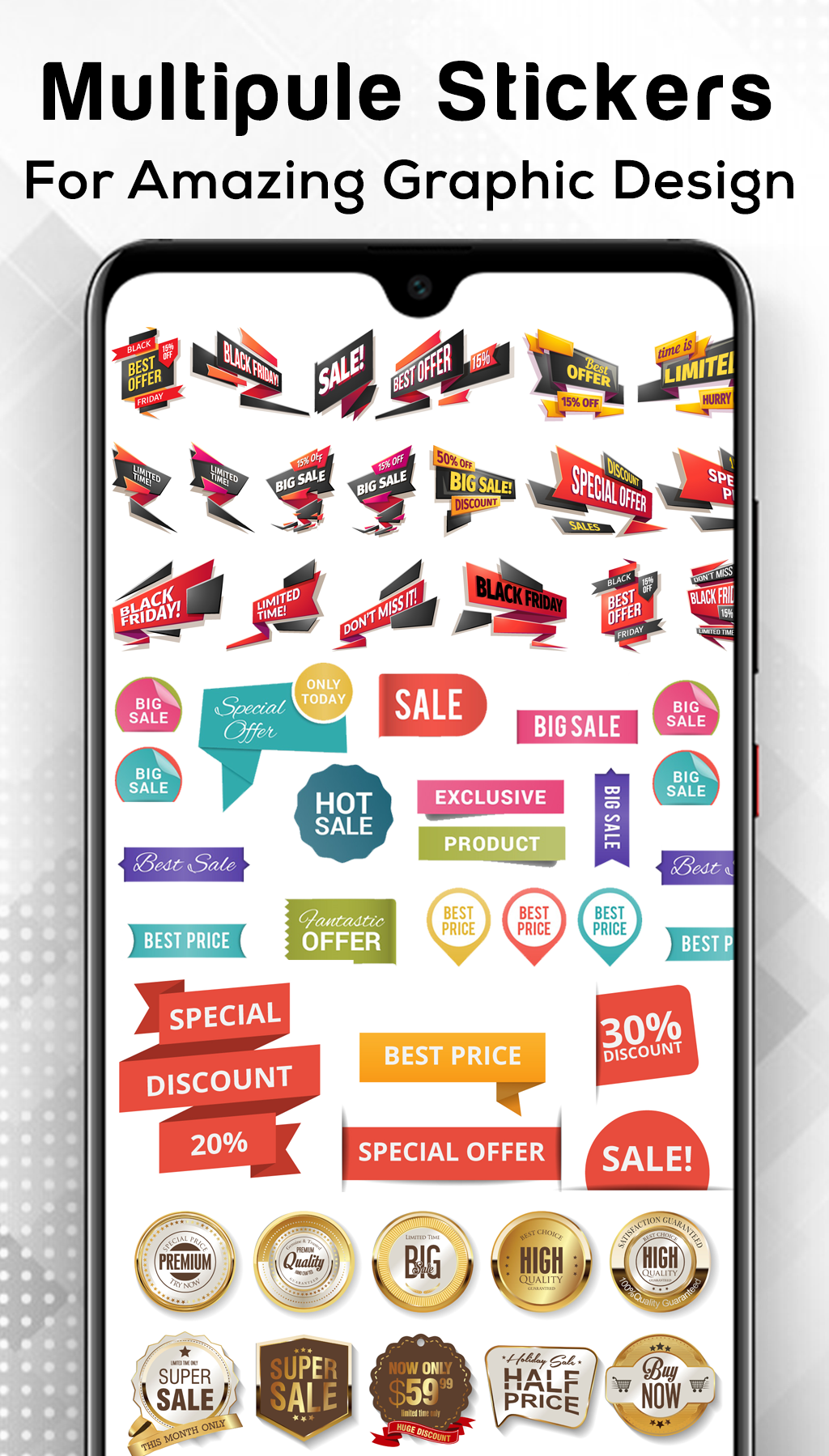 اسکرین شات 6 برنامه Poster Maker, Flyer, Banner Ma