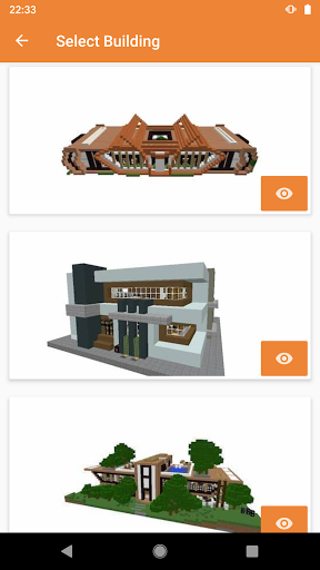 اسکرین شات 2 برنامه Buildings for Minecraft