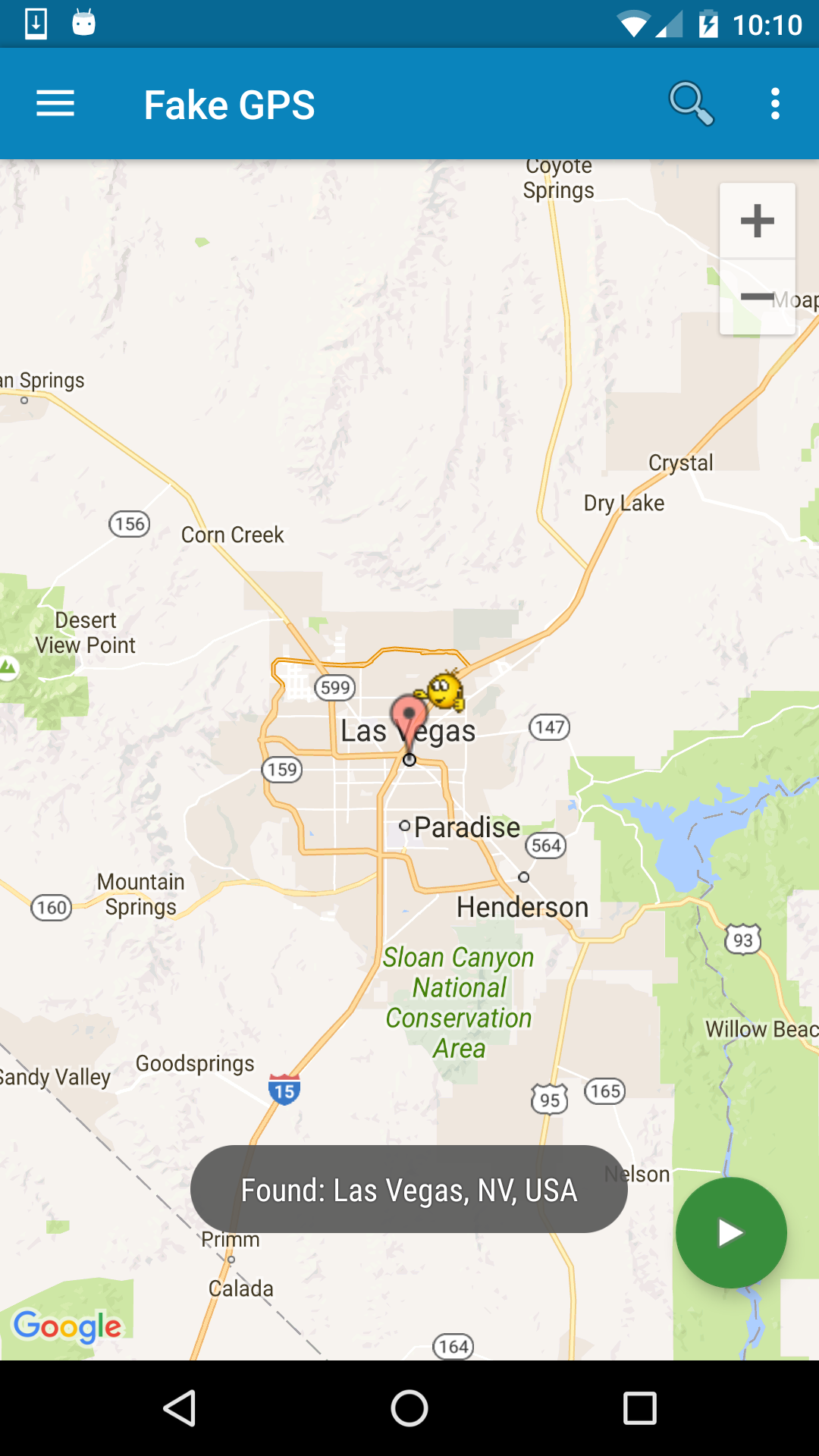 اسکرین شات 3 برنامه Fake GPS location