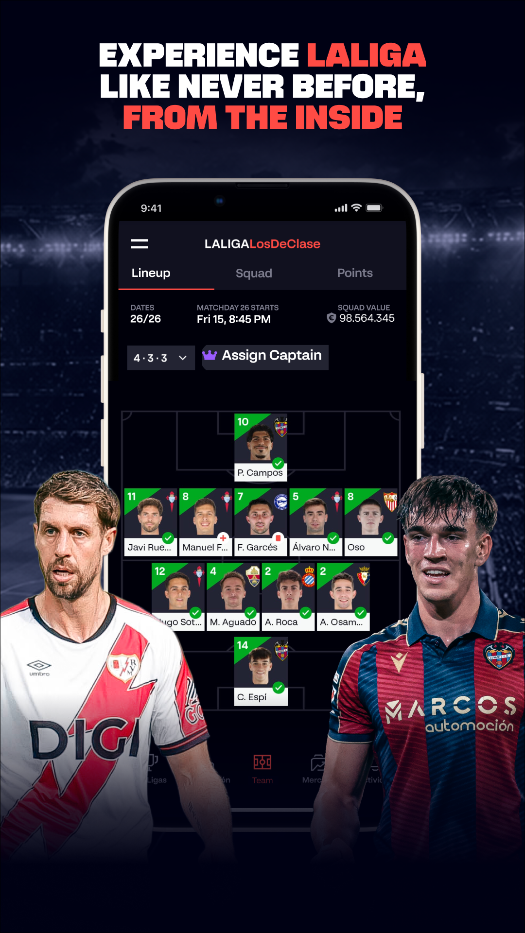 اسکرین شات 2 بازی LALIGA FANTASY: Soccer Manager