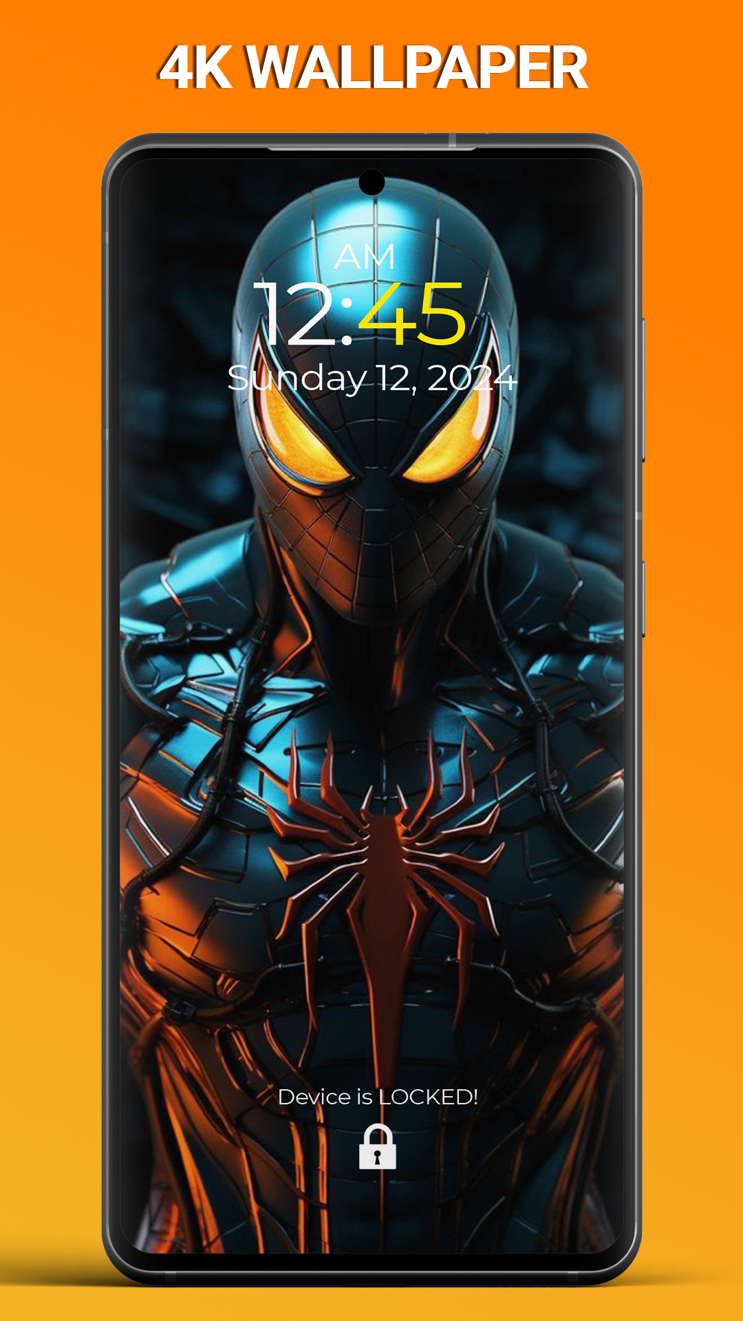 اسکرین شات 2 برنامه Spider 4K Hero Wallpapers Live