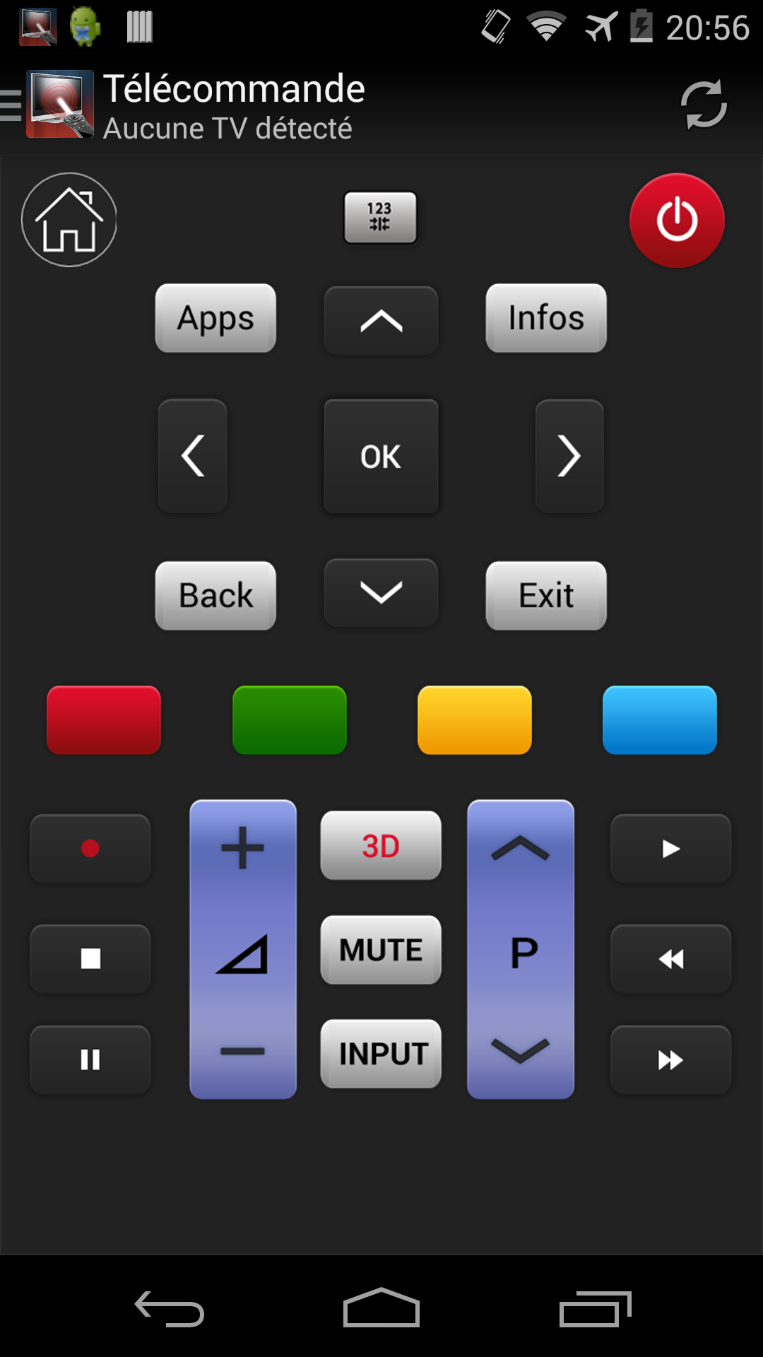 اسکرین شات 1 برنامه Remote for LG TV