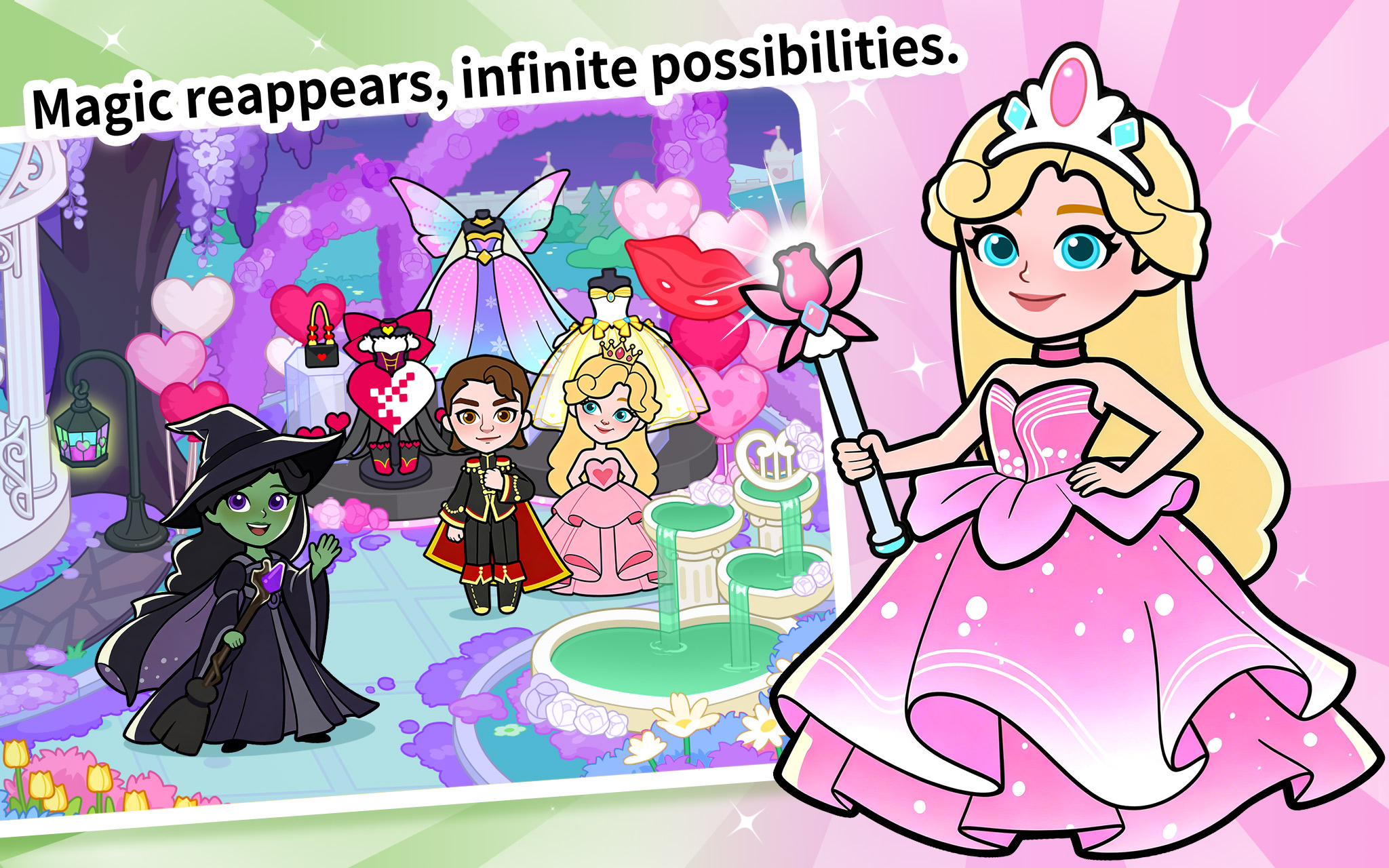 اسکرین شات 1 بازی Paper Princess's Fantasy Life