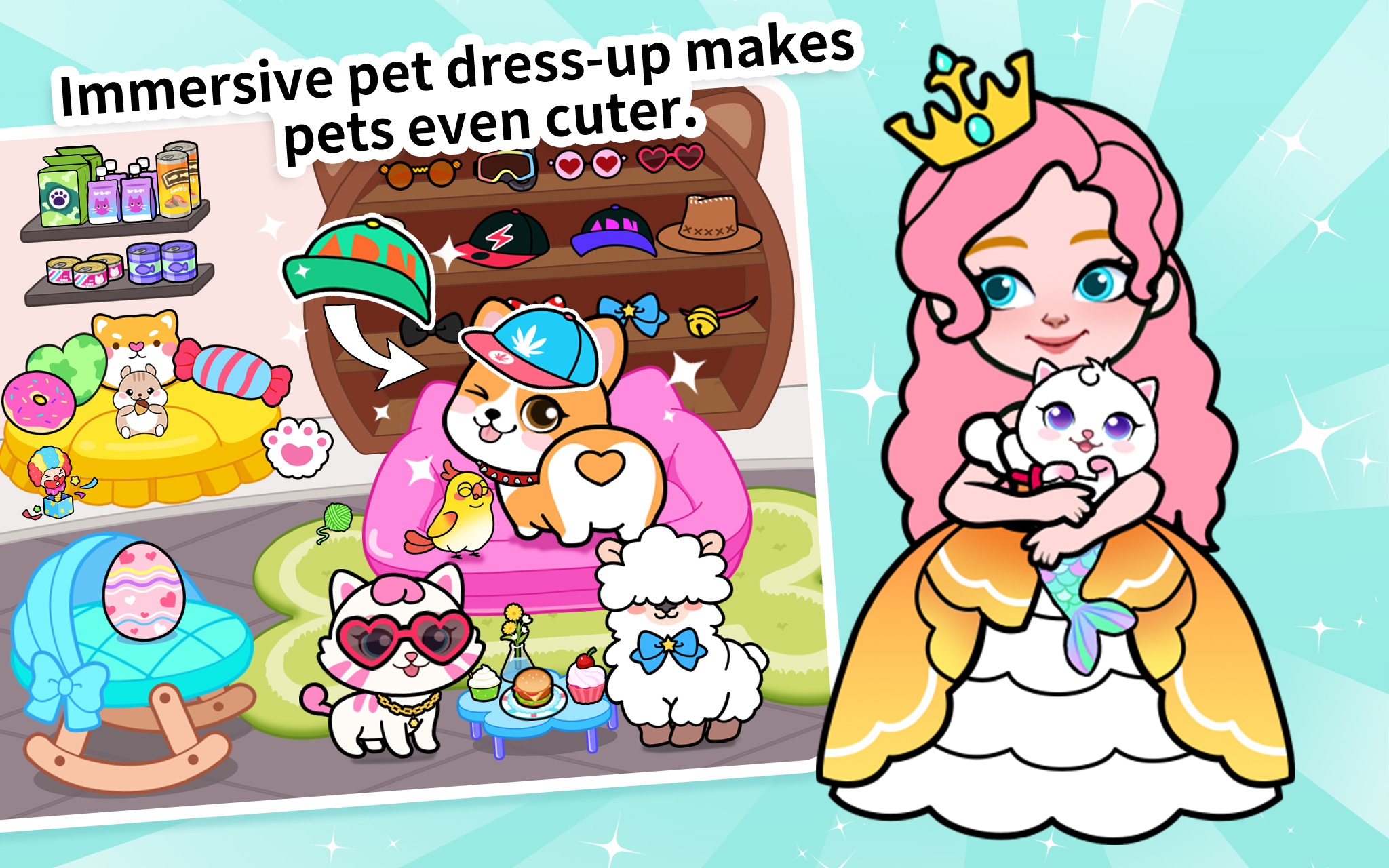 اسکرین شات 3 بازی Paper Princess's Dream Castle